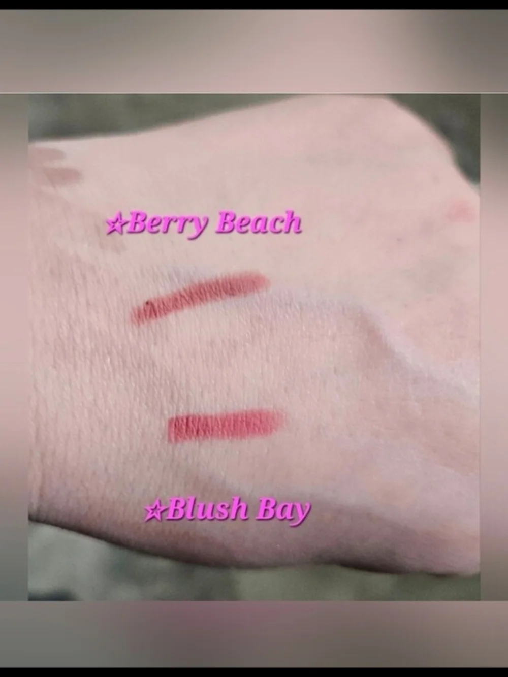 Shaina B Miami Lipliner Duo -Berry Beach & Blush Bay BNIB